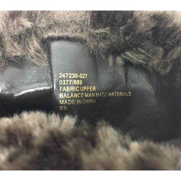 Colin Stuart Women's Boots Size 6 B Brown Faux Suede Wedge Heel - Picture 8 of 8